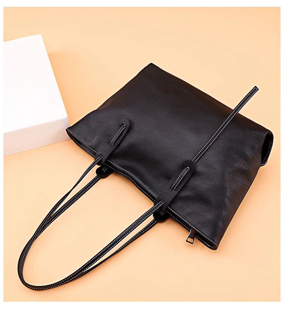 100% Genuine Cowhide Women Shoulder Bag High Quality Women Luxury Handbags Brand Crossbody Bags for Women leather Bag Tote bag