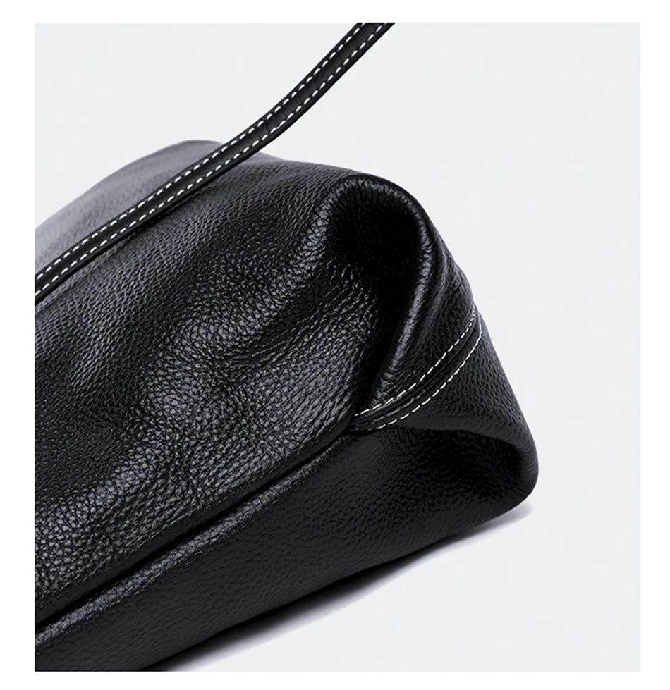 100% Genuine Cowhide Women Shoulder Bag High Quality Women Luxury Handbags Brand Crossbody Bags for Women leather Bag Tote bag