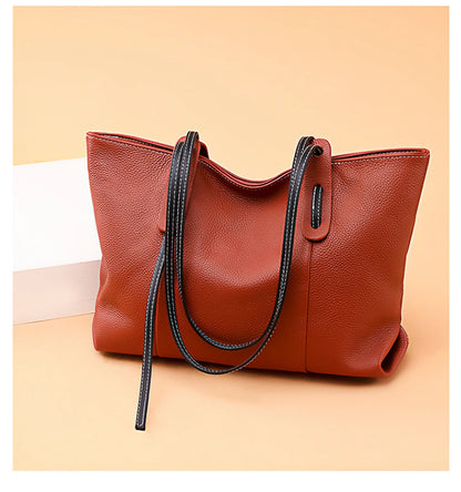 100% Genuine Cowhide Women Shoulder Bag High Quality Women Luxury Handbags Brand Crossbody Bags for Women leather Bag Tote bag