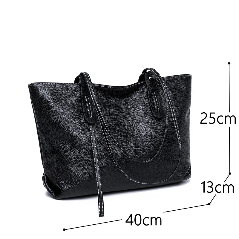 100% Genuine Cowhide Women Shoulder Bag High Quality Women Luxury Handbags Brand Crossbody Bags for Women leather Bag Tote bag