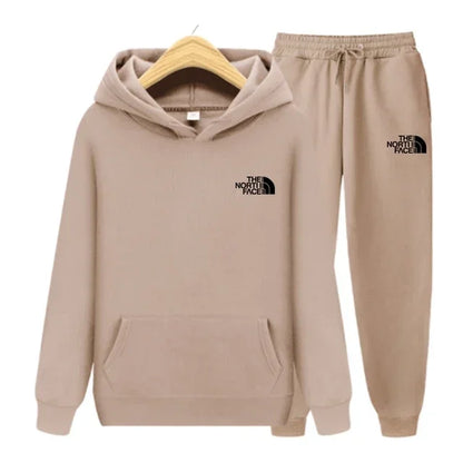 2025 Autumn New print Men's Women Fashion Casual Tracksuits Outdoor Fitness Jogging Hooded Sets Sports Luxury Hoodie+Pants Suit